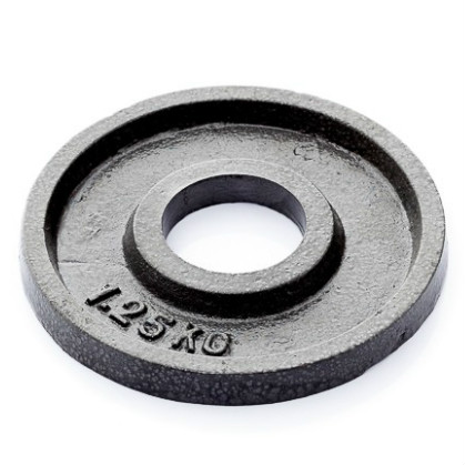 Muscle Power Olympische halterschijf 1,25 kg gietijzer Ø 50 mm MP804 MP8041.25KG